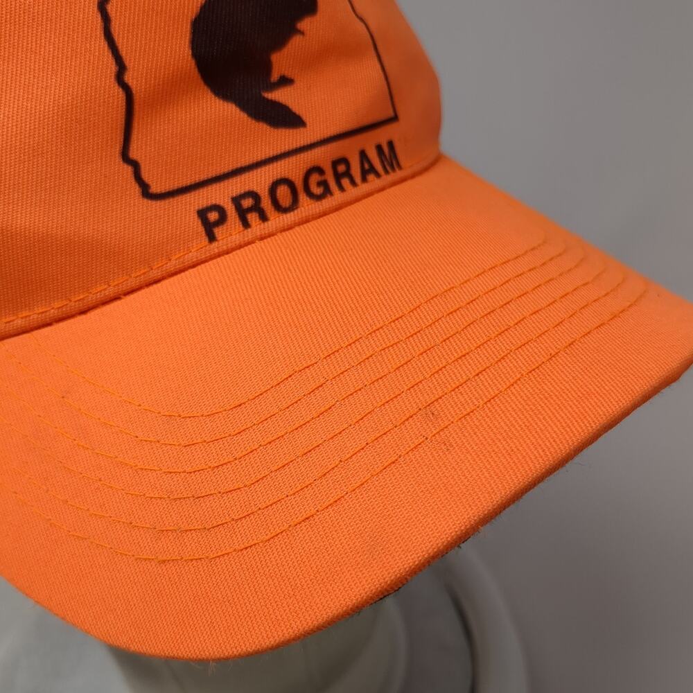 Oregon Hunter Education Program Snapback Hat Oran… - image 5